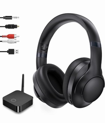 ROSIDA Wireless Headphones for TV Watching with Transmitter, TV Headphones