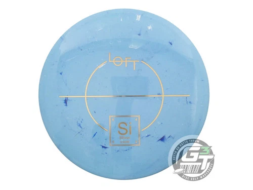 USED Loft Discs Alpha Solid Silicon 179g Blue Gold Foil Midrange Golf Disc