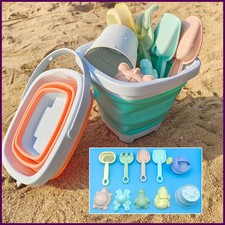 11/5/1 PCS Beach Sand Play Water Set Folding Bucket Summer Toys for Children