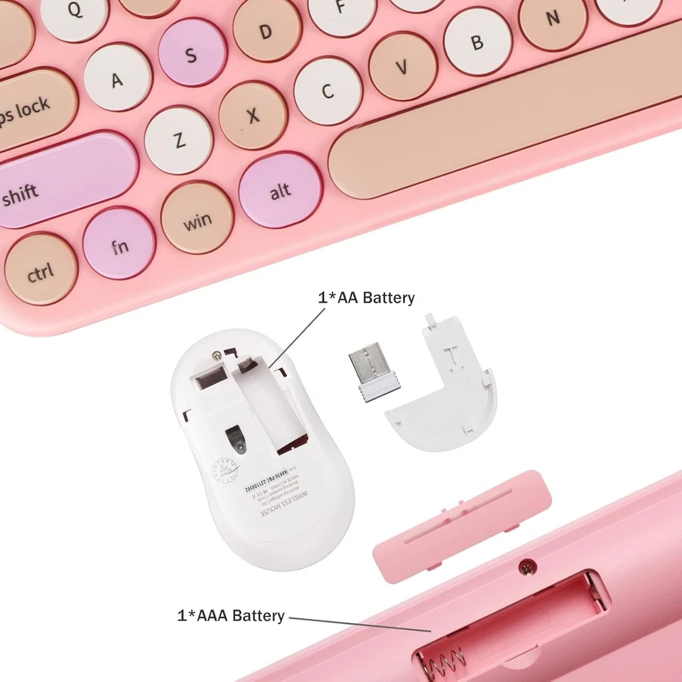 Wireless Keyboard And Mouse Combo Model: PC403A - Image 3 of 4