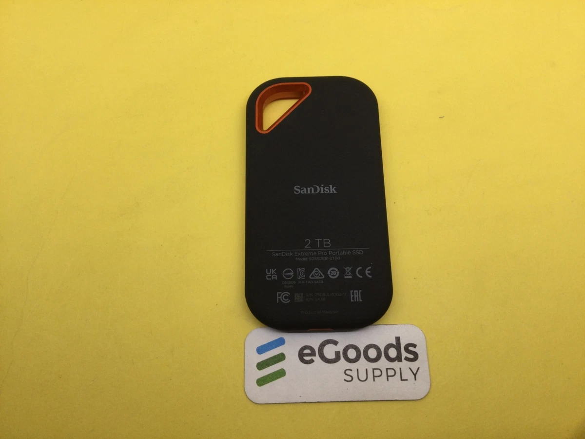 SanDisk Portable SSD 2TB【中古】本体のみ SanDisk Solid-State Drives 2TB Storage Capacity for sale | eBay