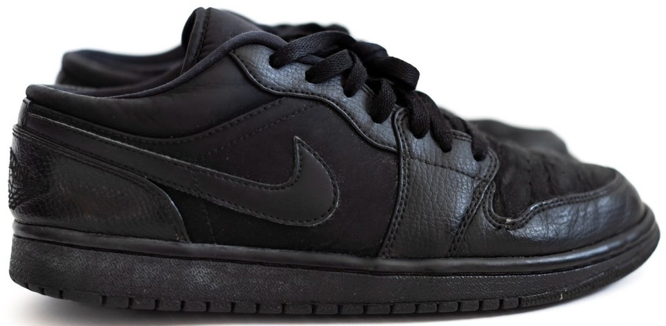 air jordan low all black