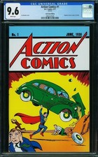 Action Comics #1 CGC 9.6 NM+ Lootcrate reprint edition 2017 Superman