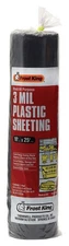 Frost King Black Plastic Sheeting Roll For Doors and Windows 25 ft. L X 3 mil T