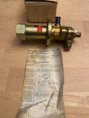 #ad Alco CPH 500H Pressure Regulator for Hot Gas Bypass 0 80PSI 3 8 X 1 2 ODF Angled $75.00