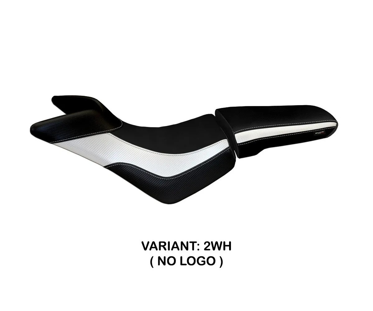 Seat saddle cover Padova White (WH) TPZ TRIUMPH TIGER 800 / XC 2010 2020 19E