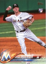 2018 Topps #234 Brian Anderson RC - BB