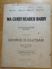 Ma Curly Headed Baby by George H Clutsam Music