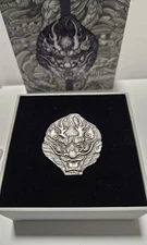 2023 Chad Nine Sons of the Dragon King 2oz Silver Ultra High Relief Antiqued Coi