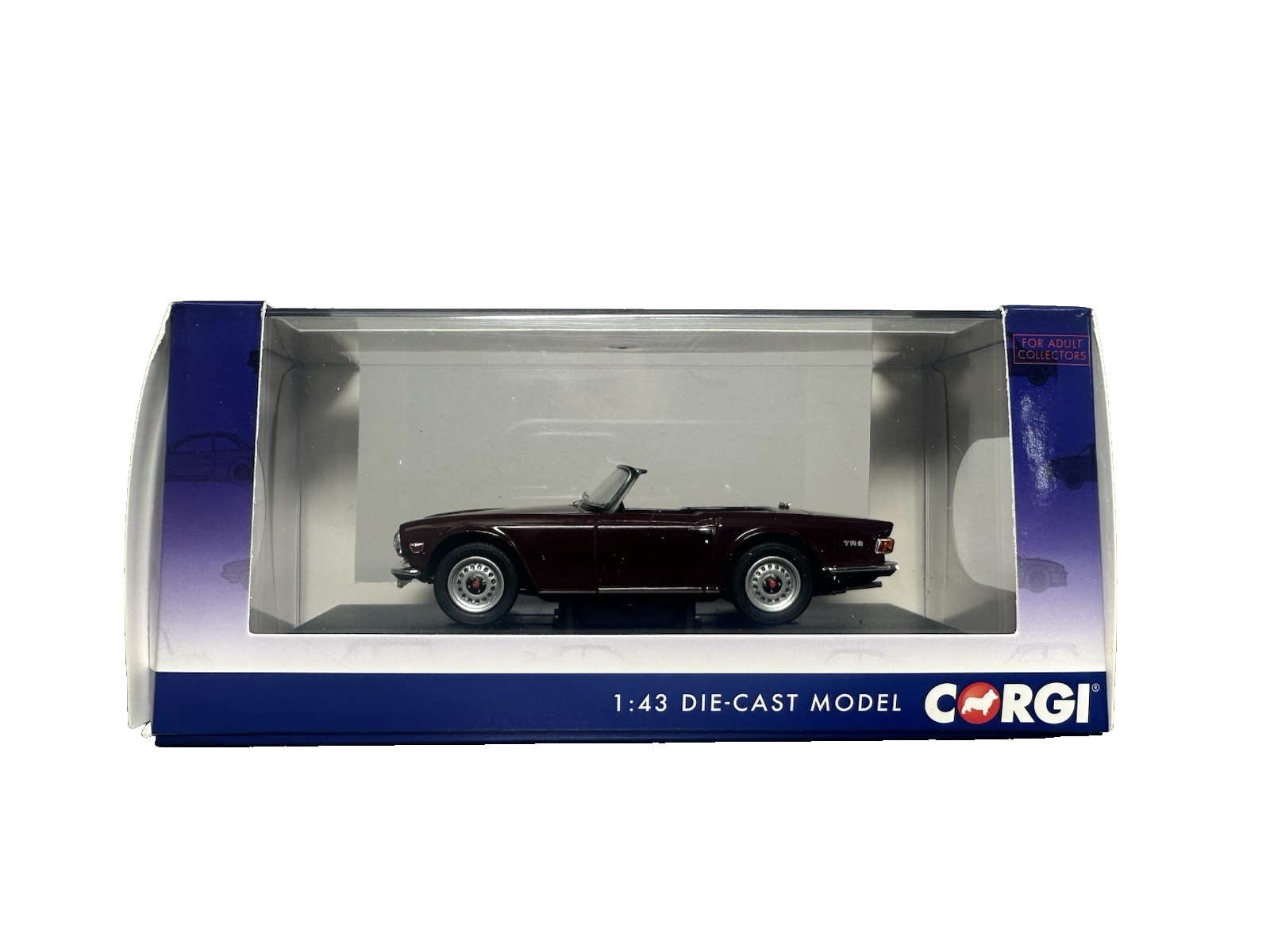 Corgi Vanguards VA14700 Triumph TR6 Damson