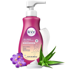 Sensitive Skin Hair Removal Cream for Women, Painless Bikini Hair Removal Gel, D