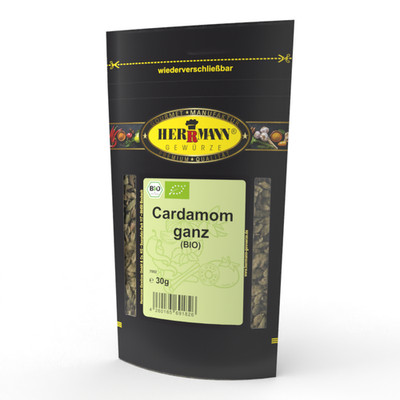 Cardamom ganz 30g Bio Gewürz Herrmann Gewürze