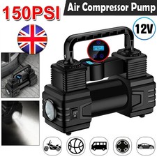 Heavy Duty 150PSI 12 Volt Hi Speed Air Compressor For Car Van Tire Inflator Pump