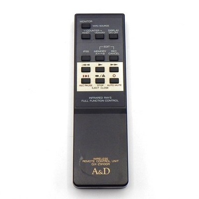 (8660) A&D オーディオリモコン GX-Z9100R Akai Remote GX-Z9100R A&D for GX-Z9100 GX-Z9100EX Audio Tested