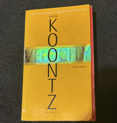 Bantam Dell Velocity Dean Koontz Mass Market Thriller 2005 US Edition