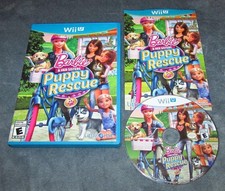 Barbie & Her Sisters Puppy Rescue for Nintendo Wii U Fast Shipping