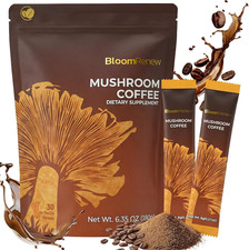 Mushroom Coffee, Instant Coffee with Adaptogenic Mushrooms, Organic Lion'S Mane