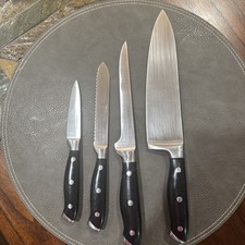 Farberware Professional Forged. Chef Perer Utility Slicer Bread Knife. 4 Knives.