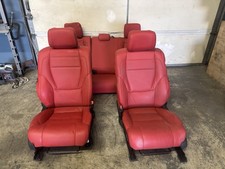 2024 Toyota Tundra Red Leather Seats 