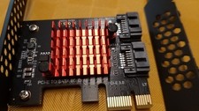 Scheda PCIe Aggiungi 2 porte SATA al tuo PC desktop 
