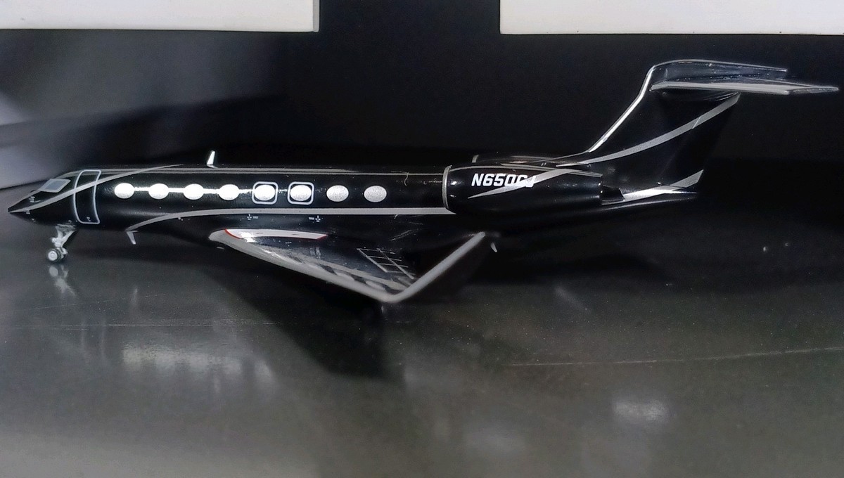 Gemini 200 Gulfstream G650 Die-Cast Aircraft Model N650GJ 1:200