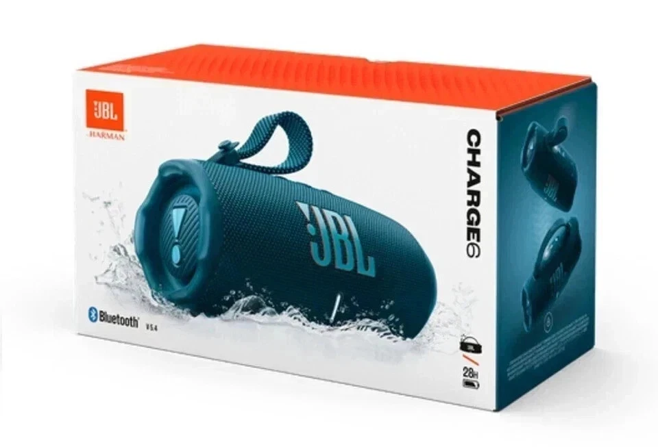 JBL Charge 6 Portable Waterproof Wireless Bluetooth Speaker With a brand-new Box - Image 4 of 4