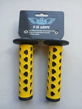 Se Bikes S-1E Grips w/ Flange Black/Yellow 135mm