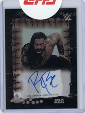 Roman Reigns 2025 Topps Chrome WWE Cactus Jack Famed Phantoms Auto