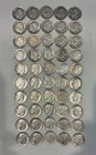 Lot of 50 90% silver circulated 1950's Roosevelt dimes $5.00 face value