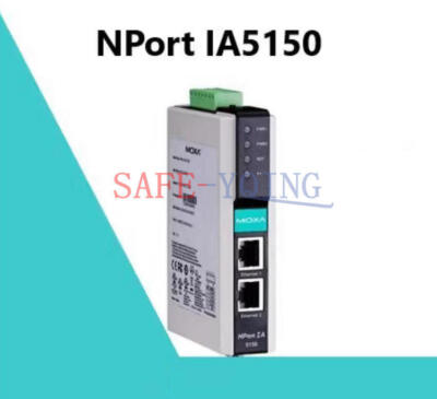 NEW LISTINGONE MOXA NPort IA5150 RS232/422/485 One-Port Serial Port Server New #