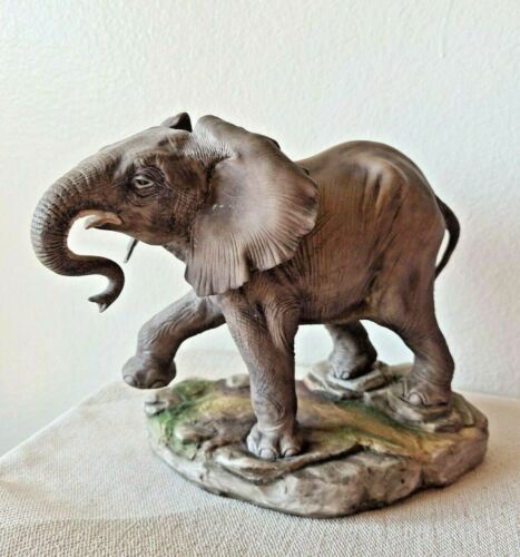 BOEHM Porzellan Afrikanischer Elefant Loxodonta Africana Figur 200 - 44, England - Bild 2 von 11