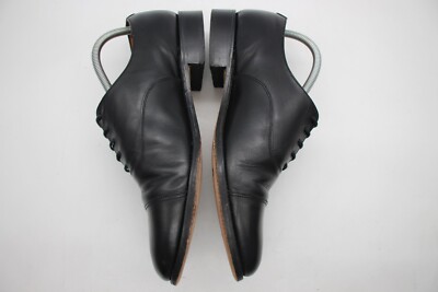 Mens Gleneagles Cambridge Black Leather Brogue Dress Shoes Oxfords Size 9.5 D Gleneagles Cambridge Oxfords Dress Shoes Comfort Lace Up Men  main image 3