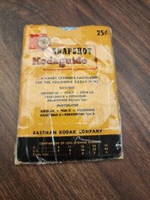 Vintage Kodak Camera Kodaguide Snapshot Dial Flash Wheel Exposure Calculator