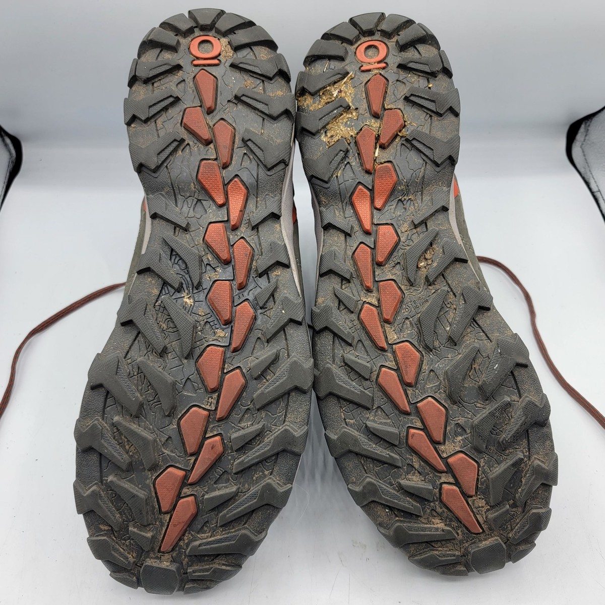Oboz Sypes Mens 12 Gray Hiking Boots Mid Leather B-Dry  display picture 1