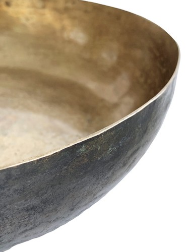 Tibetan Standing Bell ~ Singing Bowl ~ Bronze ~ 20th Century - Picture 3 of 6