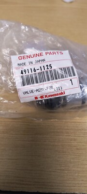 Kawasaki OEM 49116-1125 Valve-Assy, Fork Front NOS 1994-1995 KX500