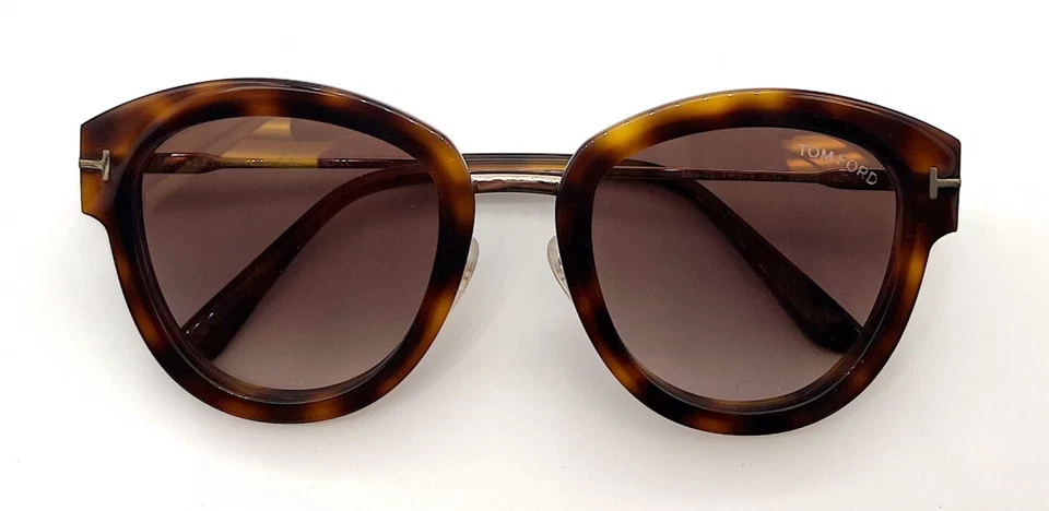 GAFAS DE SOL TOM FORD TF 574 52G MIA-02 HAVANA GRADIENT AUTÉNTICAS 52-22 Foto 4 de 4