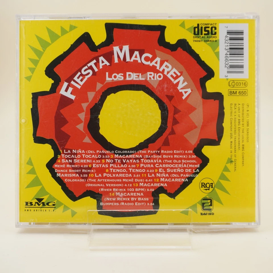Los Del Rio - Fiesta Macarena | CD | Zustand sehr gut - Bild 2 von 2