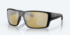 NEW Costa Del Mar Reefton PRO Black Frame/ Sunrise Silver 580g Lens