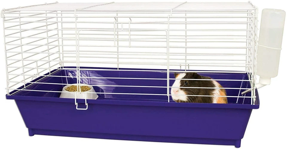 Ware Sweet Home Sunseed Guinea Pig Cage Starter Kit, Assorted Colors (1 Pack) - Image 2 of 4