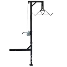 Truck Hitch Game Hoist&Gambrel-500lbs with 360 Degree Swivel-Complete Hoist Kit