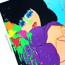 WALASSE TING LITHOGRAPH POSTER