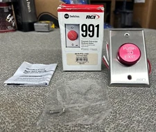 991R-PTD 32D RUTHERFORD CONTROLS RCI PUSHBUTTON Pneumatic Time Delay EXIT Button