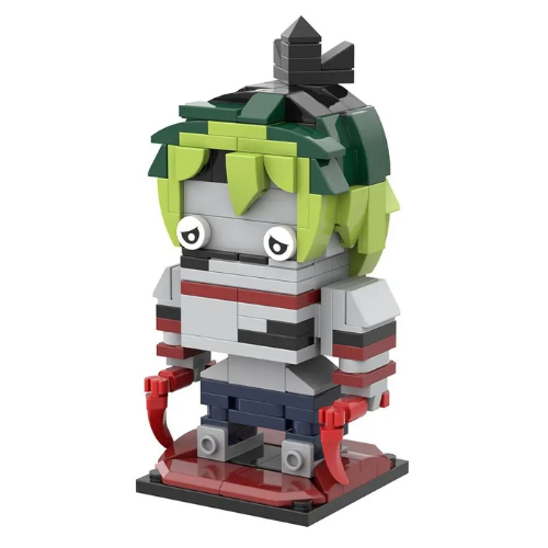MOC Lego: Gyutaro Demon Slayer Brickheadz Style Perfect Gift Fast Shipping - Picture 1 of 6