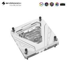 BarrowCH CPU Water Block for intel i3 i5 i7 i9 LGA 1700 1200 FBLTGI-04I White