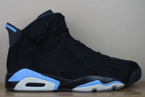 jordan 6 black university blue