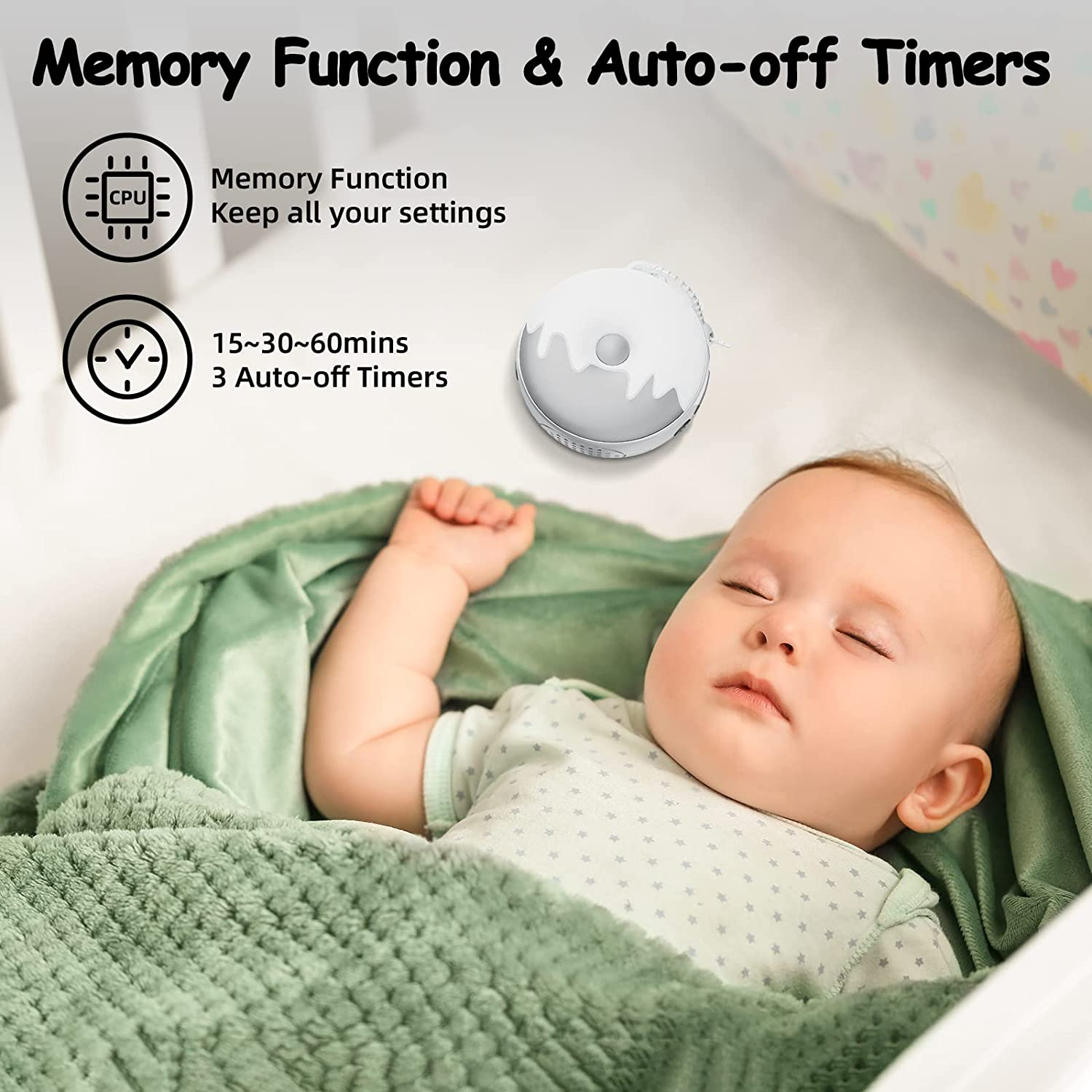 White Noise Nature Sound Machine Sleep Aid Sounds Sleeping Machine Therapy Rela eBay