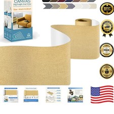 Heavy-Duty Canvas Repair Patch for Sofas and Awnings - Long-Lasting Solution