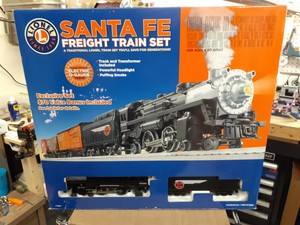 lionel santa fe freight train set