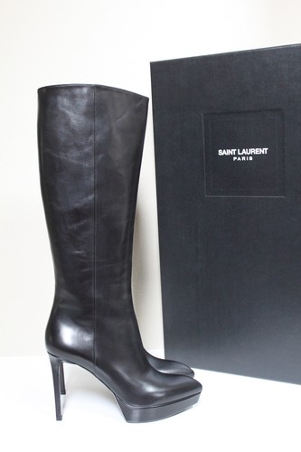 38 Saint Laurent Janis Platform Black 
